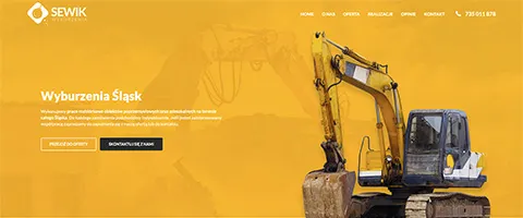 strony internetowe dla firm budowlanych