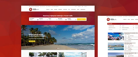 strona internetowa dla biura podróży, integracja Wordpress z MerlinX